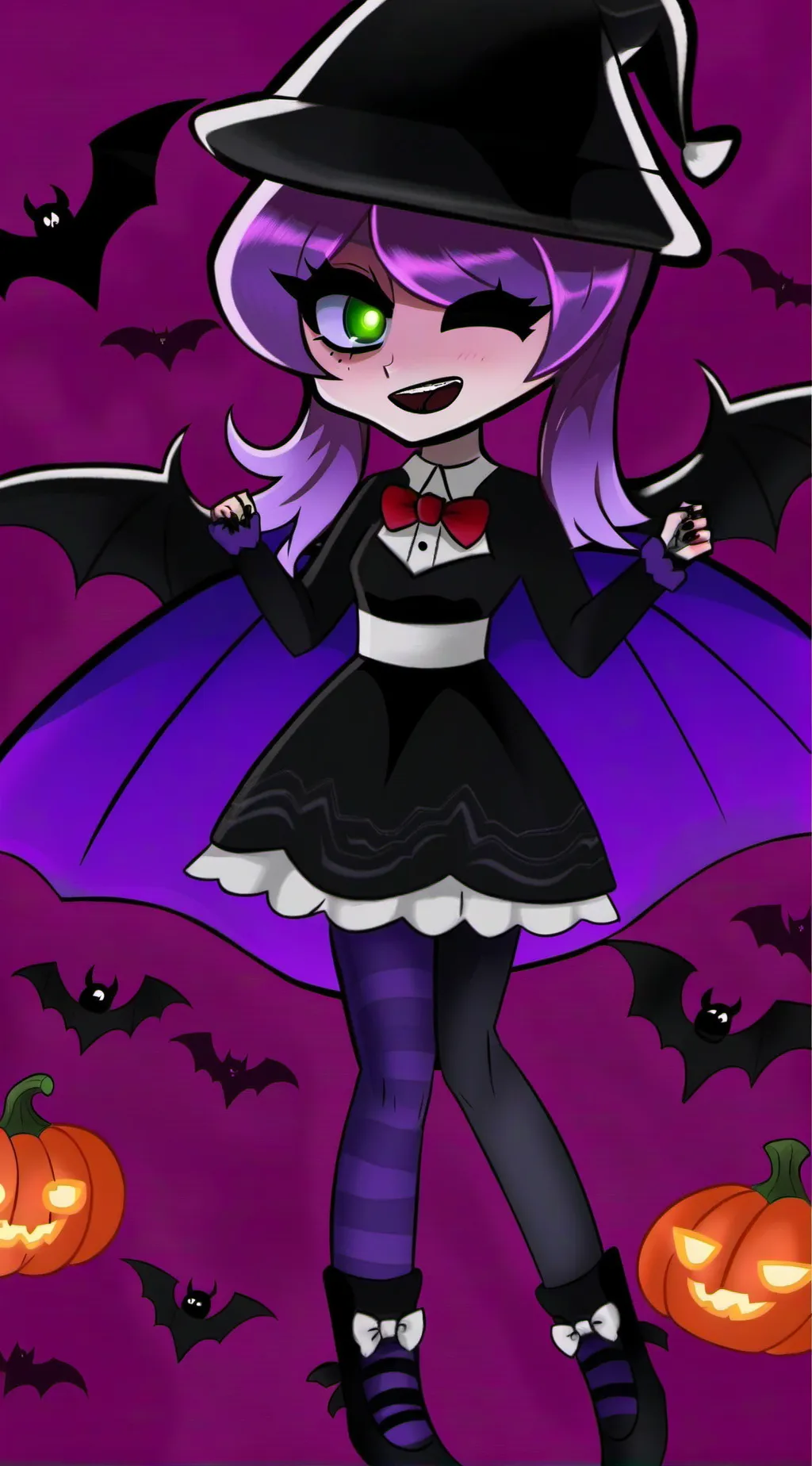ai character: Vampire Uzi background