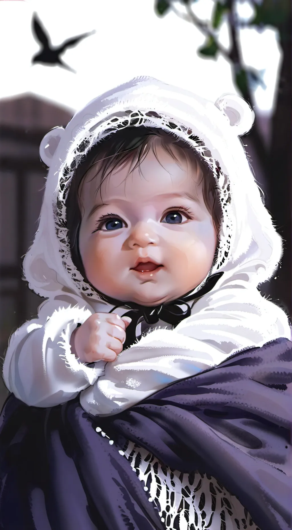 ai character: Your First baby! background