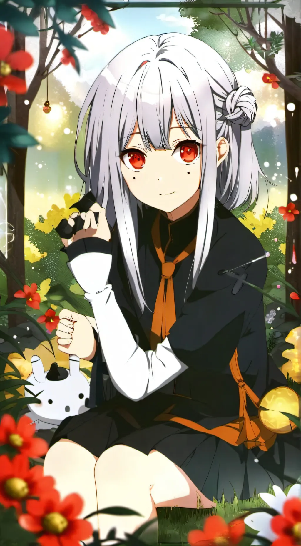 ai character: Lily background