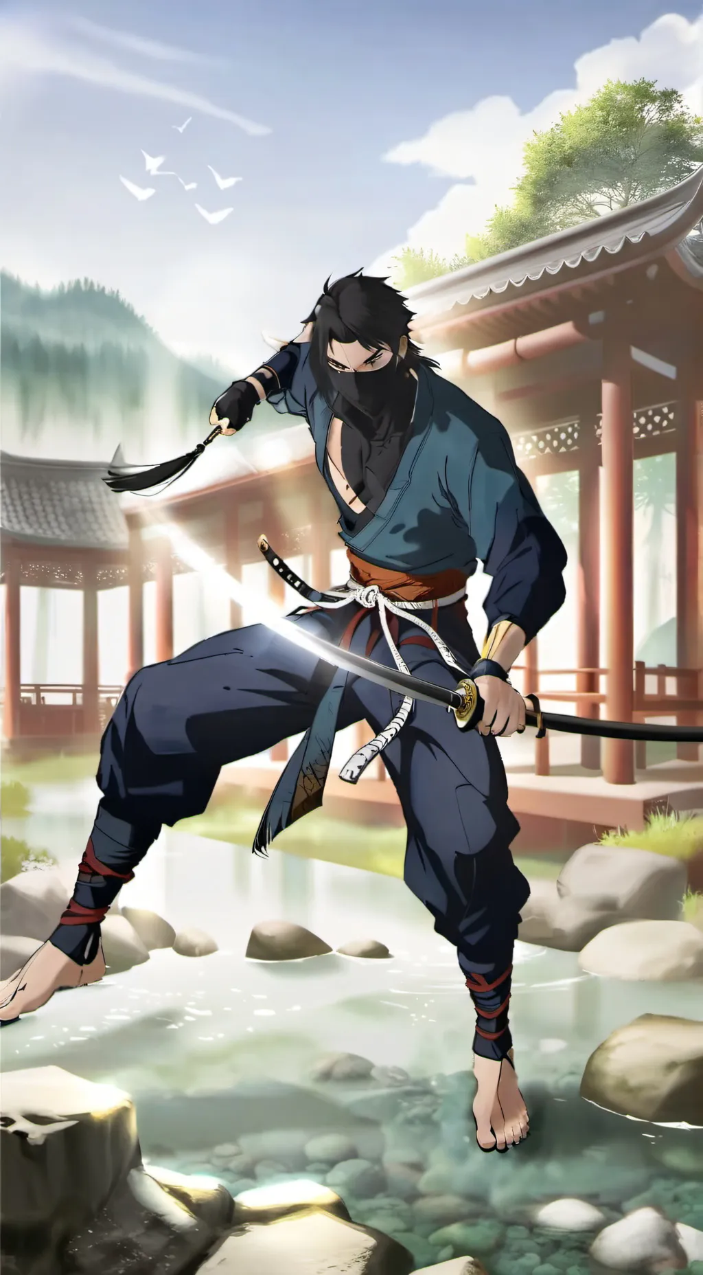 ai character: Time 7 background