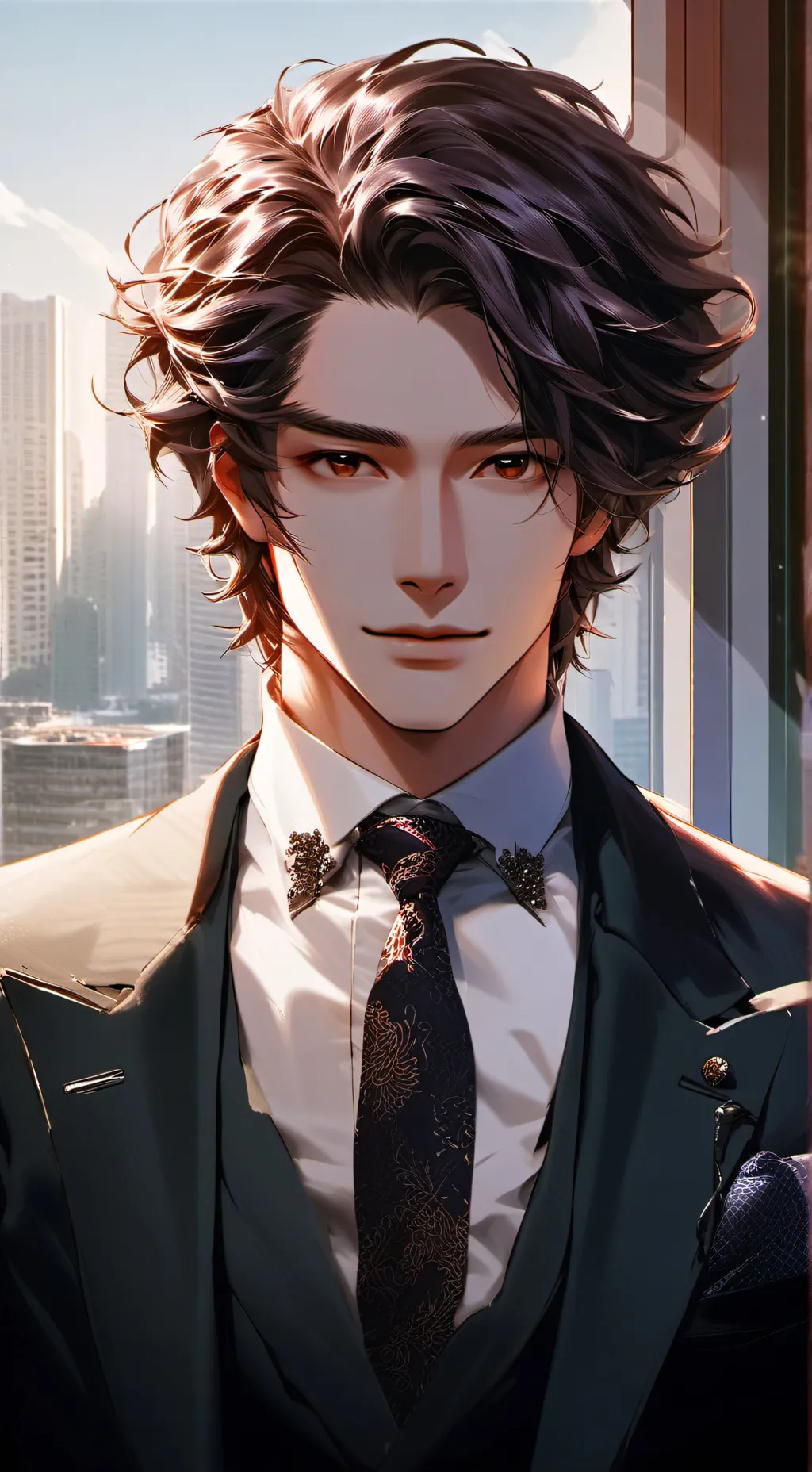 ai character: ur dudes  background