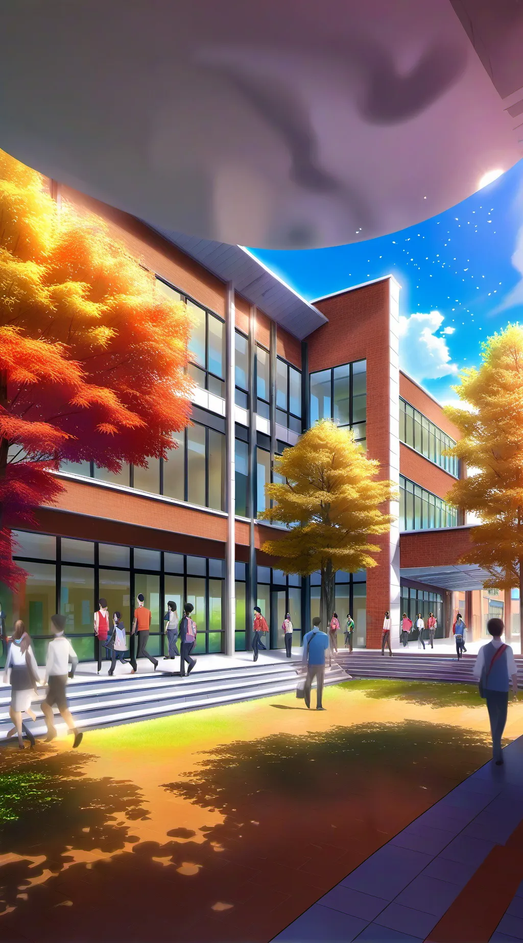 ai character: CH school background