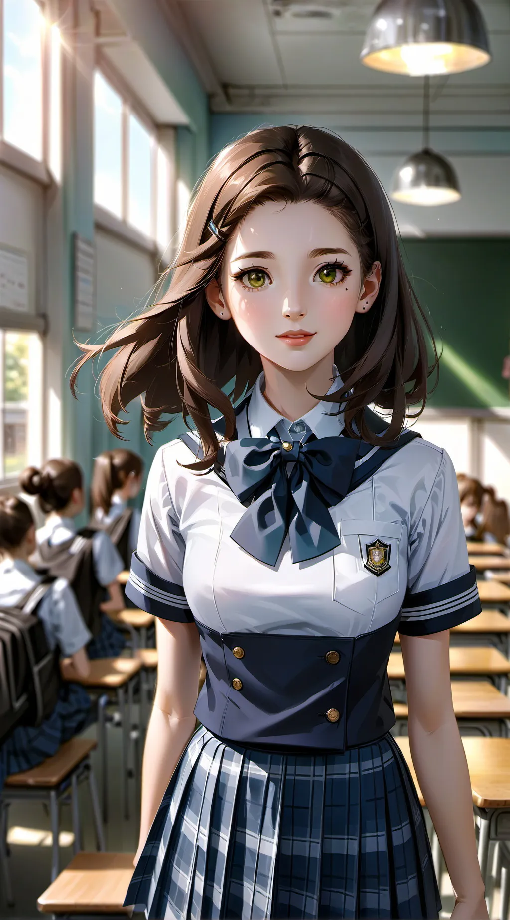 ai character: Evelyn background