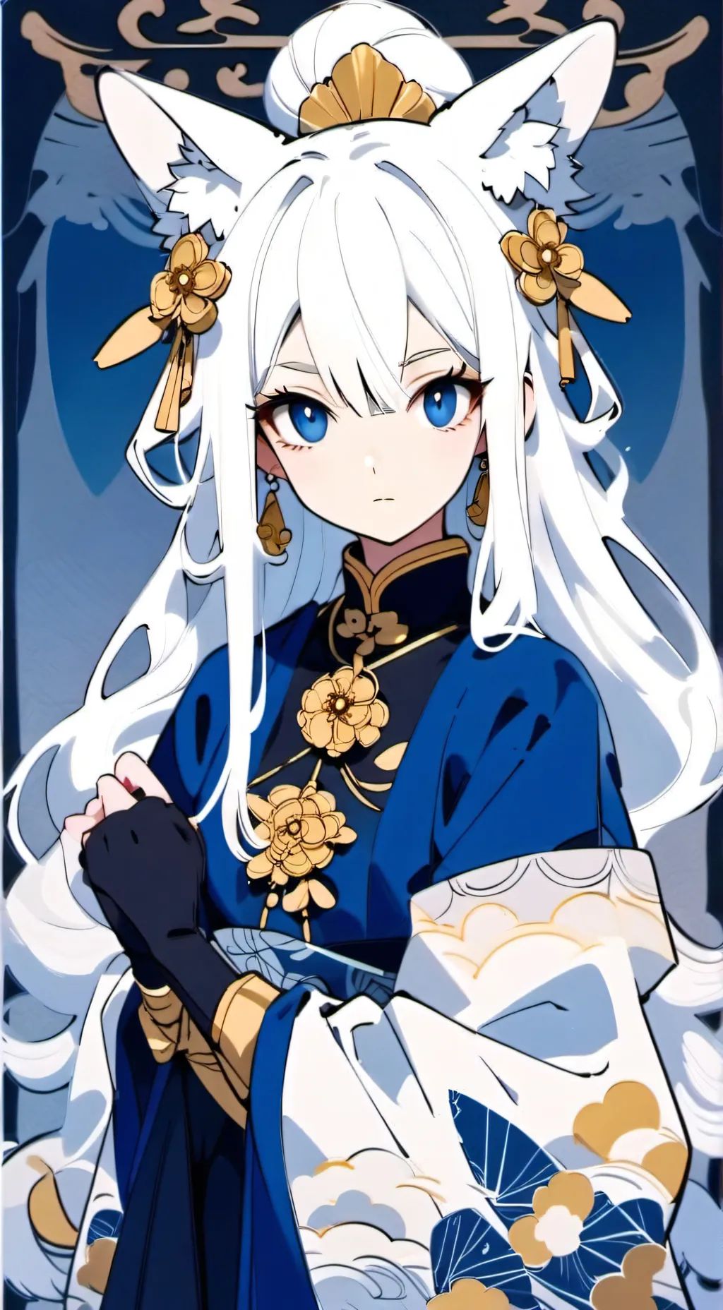 ai character: sunny background