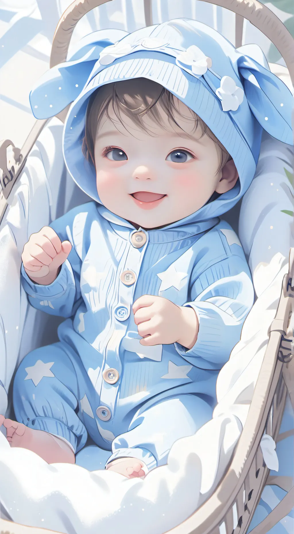 ai character: your baby background