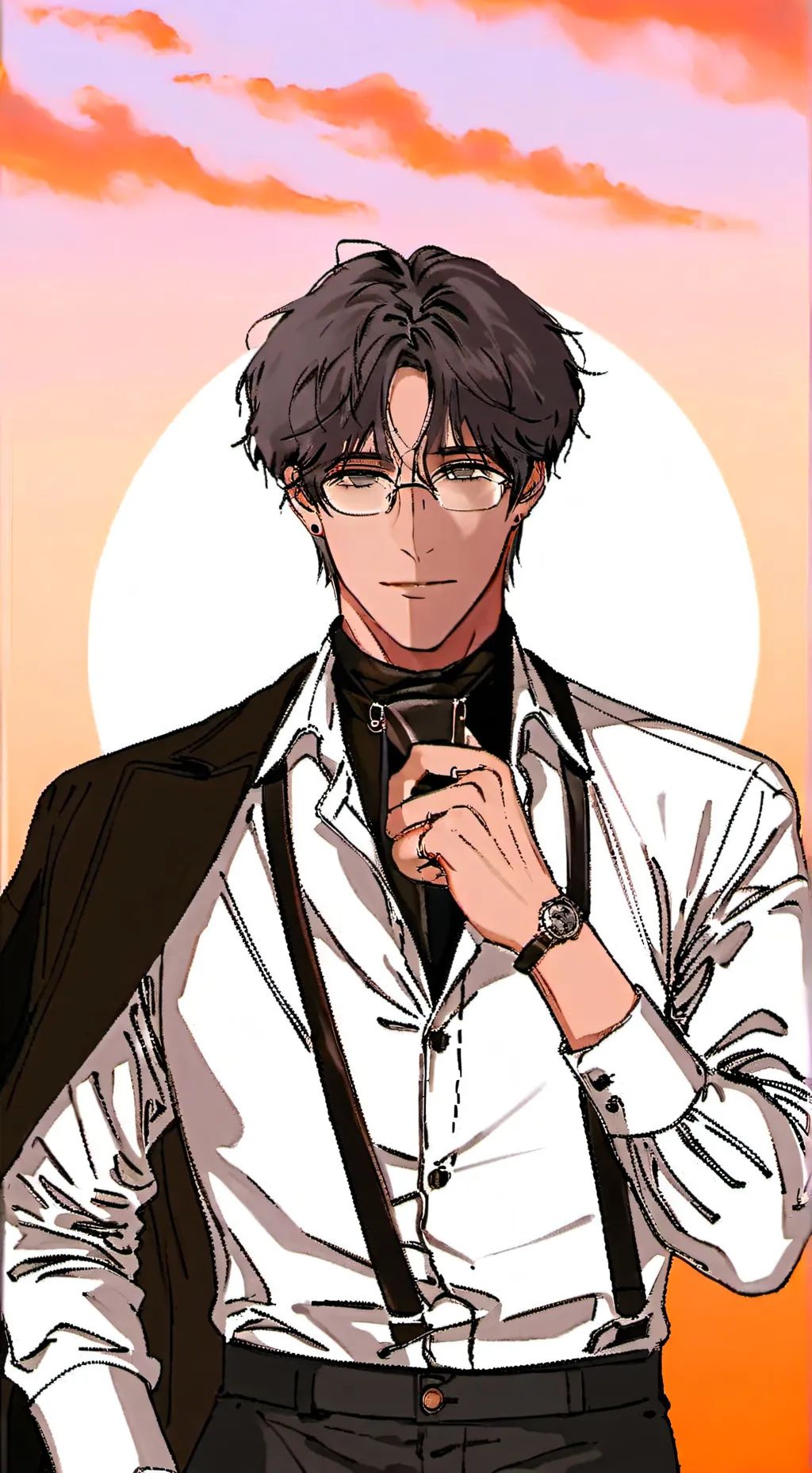 ai character: Александр background