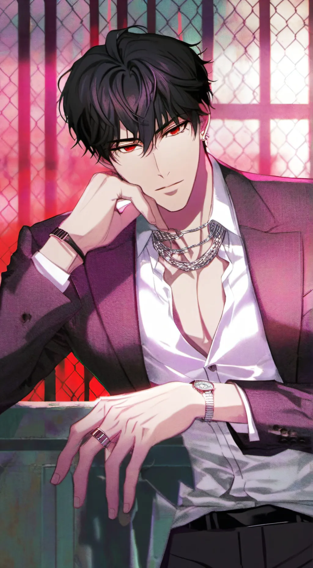 ai character: Max background