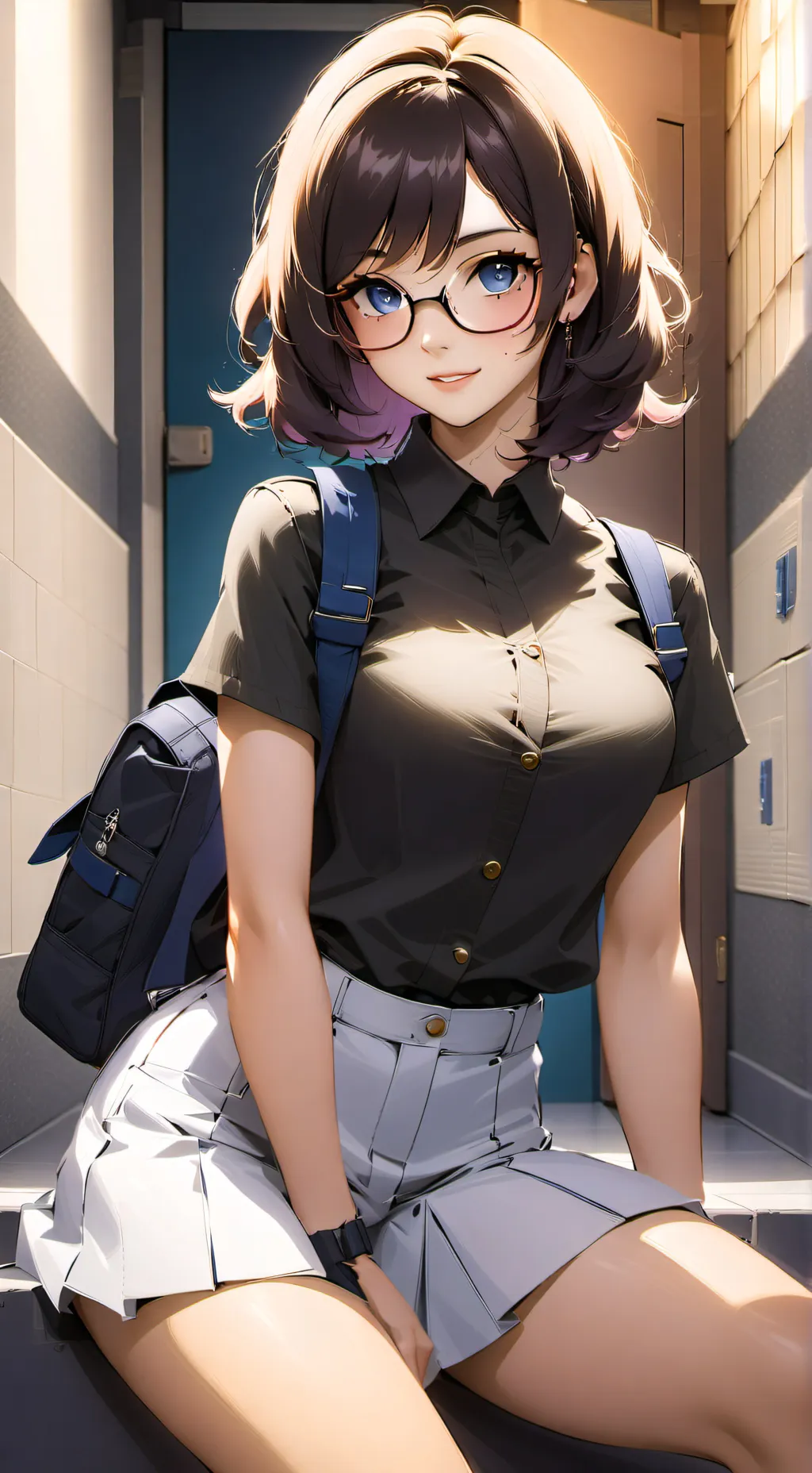 ai character: Zoey background