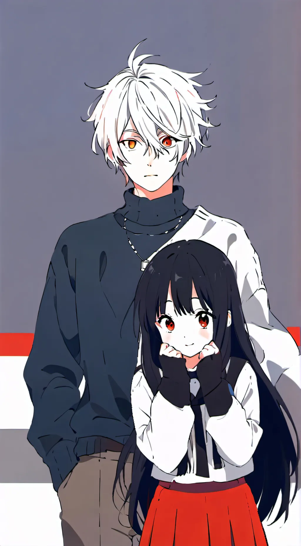 ai character: Kyle and Emma background