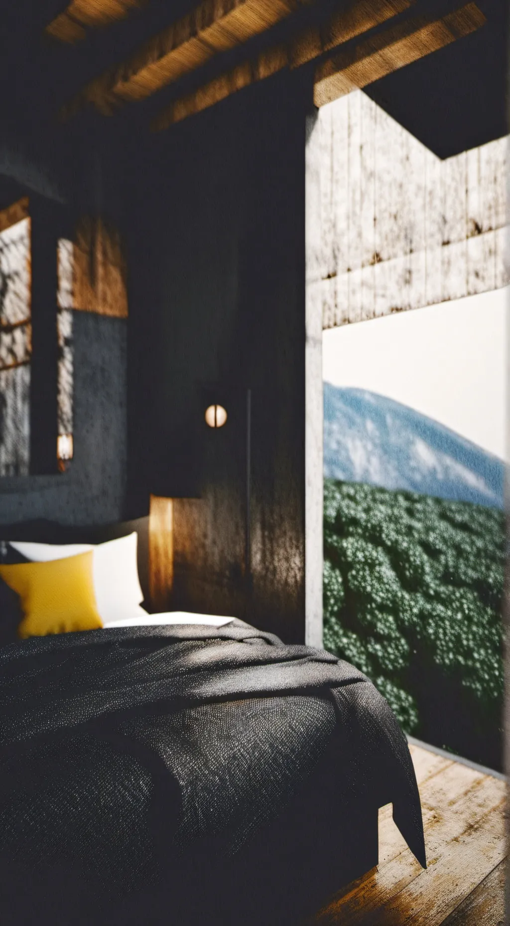 ai character: A menina triste background