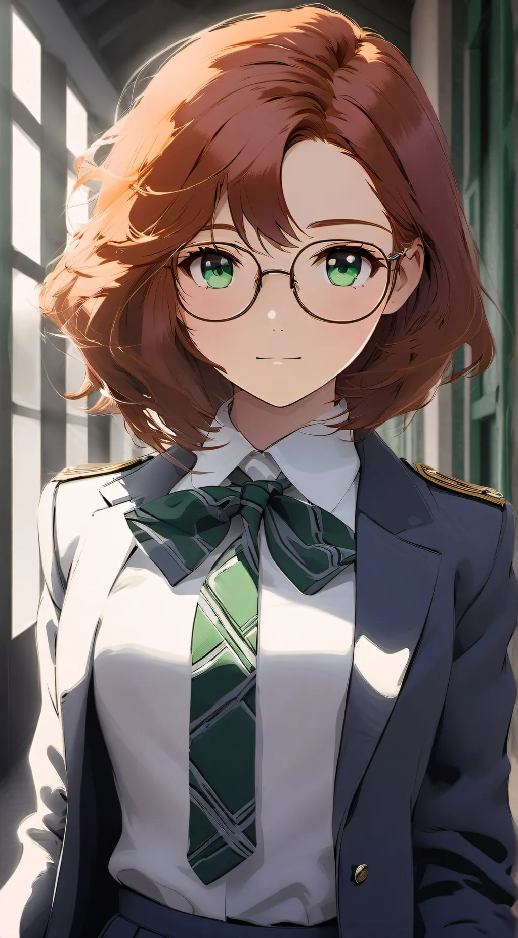 ai character: new high school background