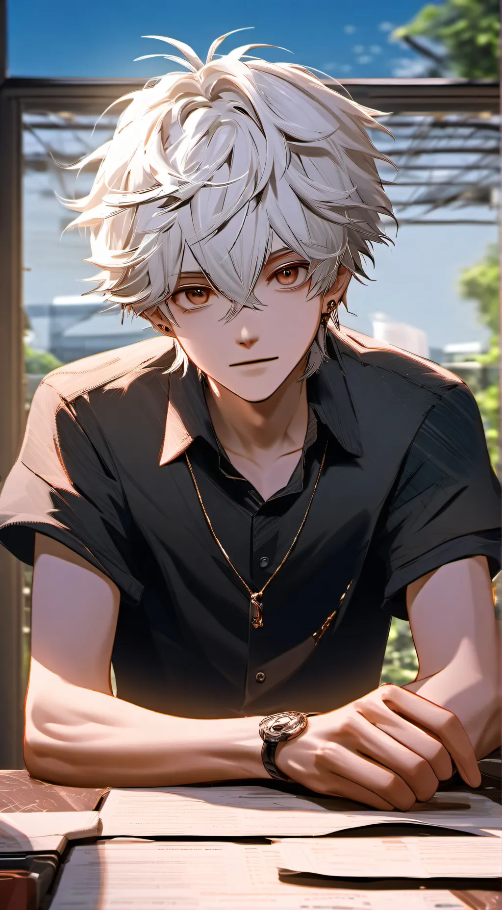 ai character: Cleo background