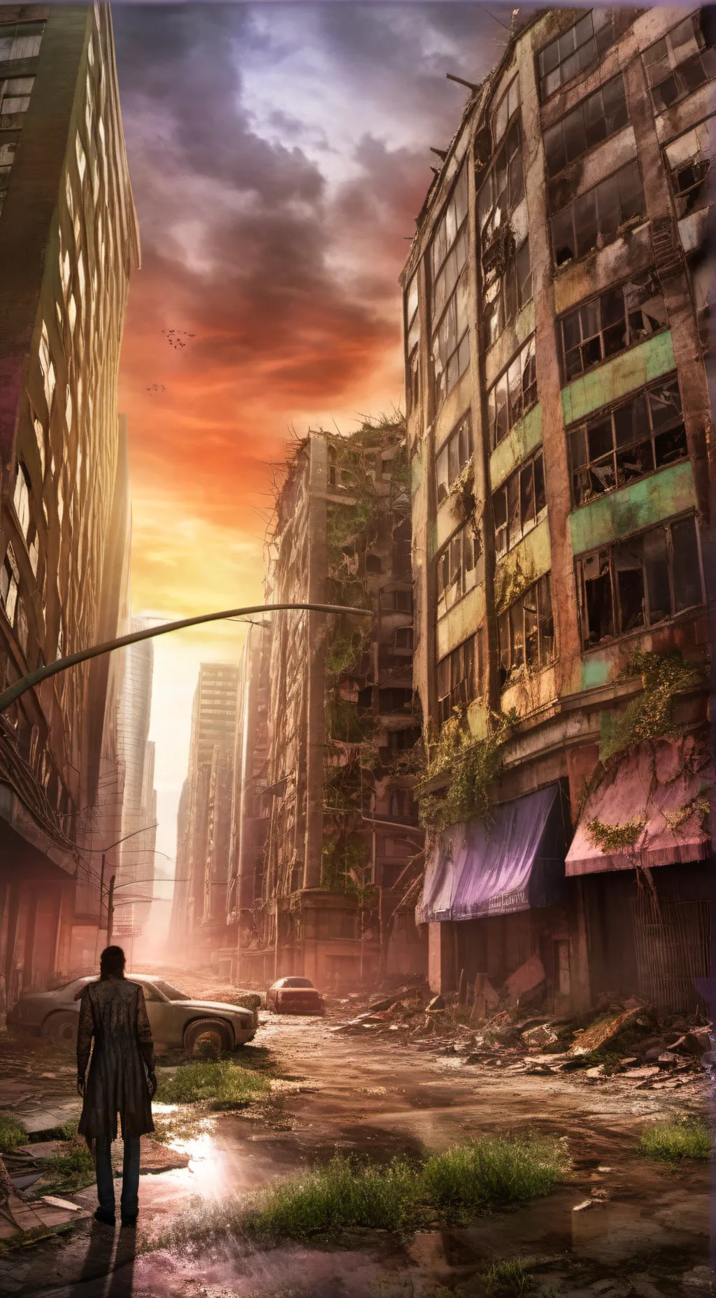 ai character: VIRUS OUTBREAK 1 background