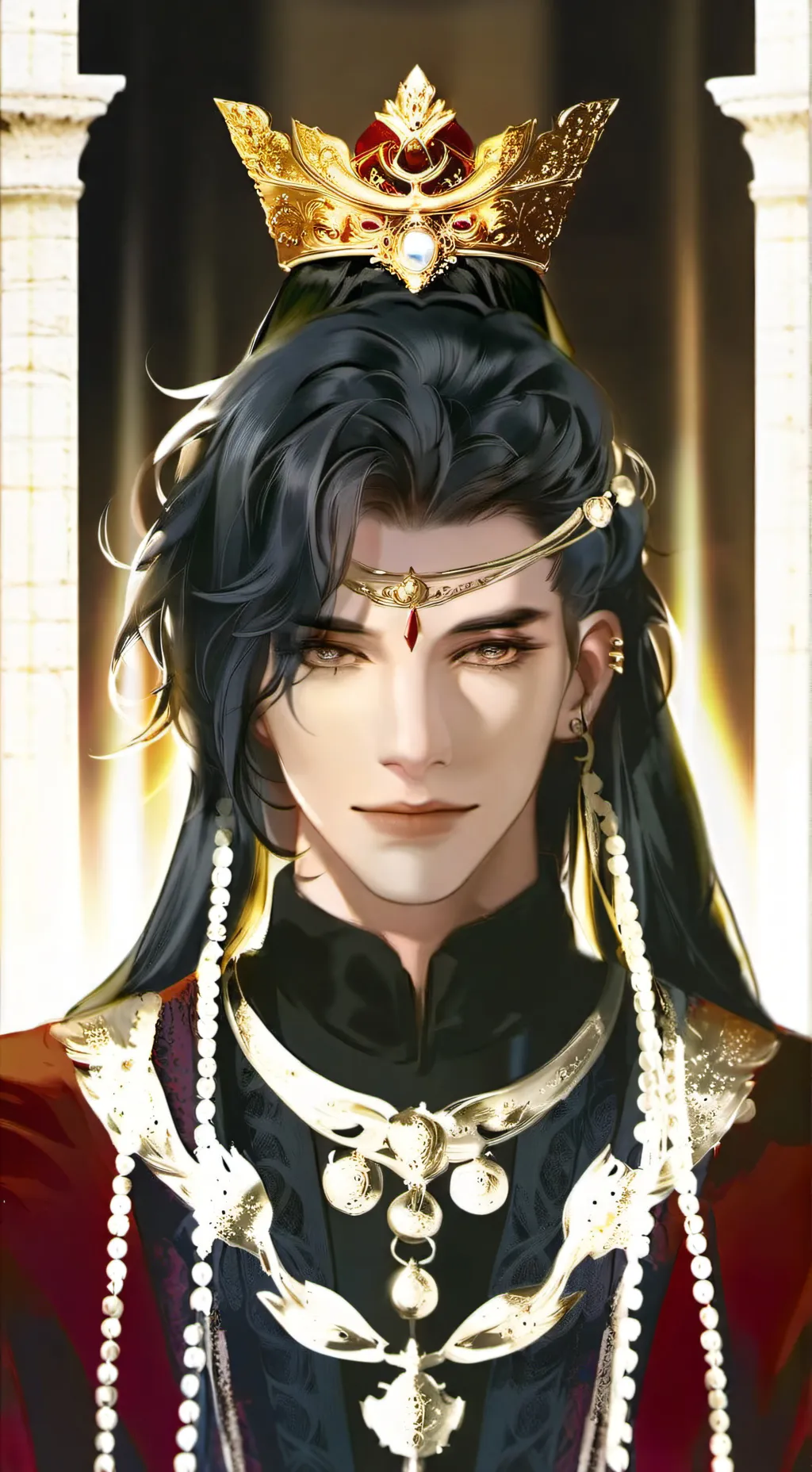 ai character: Stephen  background