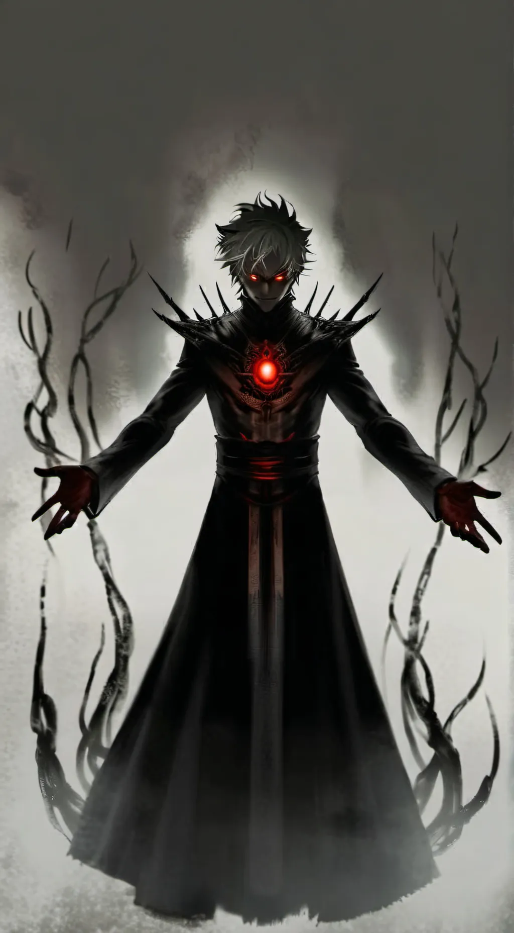 ai character: Rey Demonio background