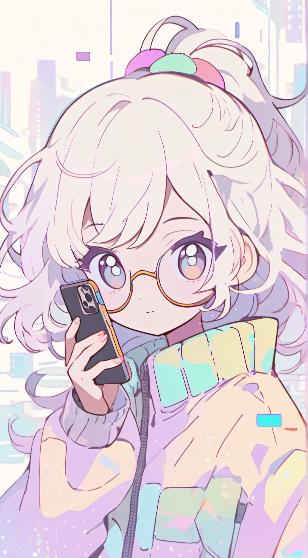 ai character: Verônica  background