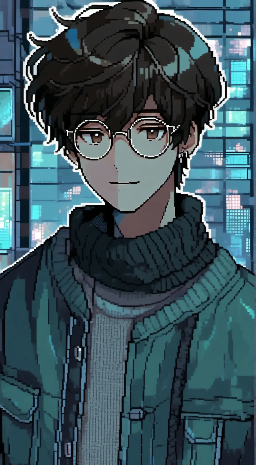 ai character: Human Alastor..💔 background