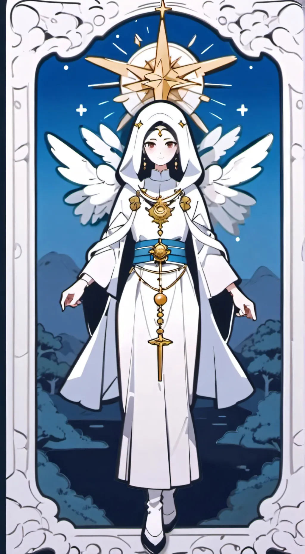 ai character: religion guesser background