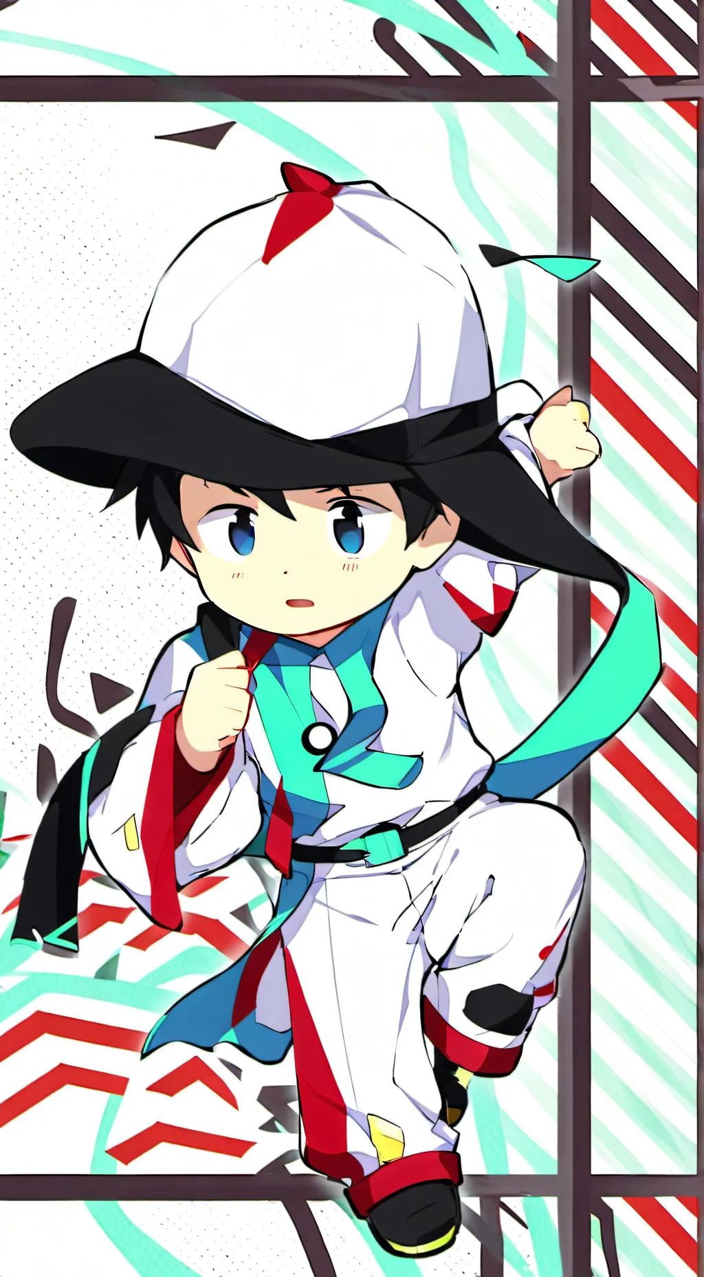 ai character: Asmodeus as a baby background