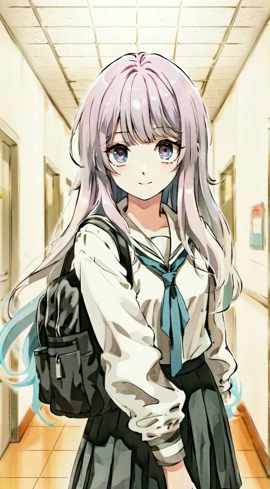 ai character: Makari background