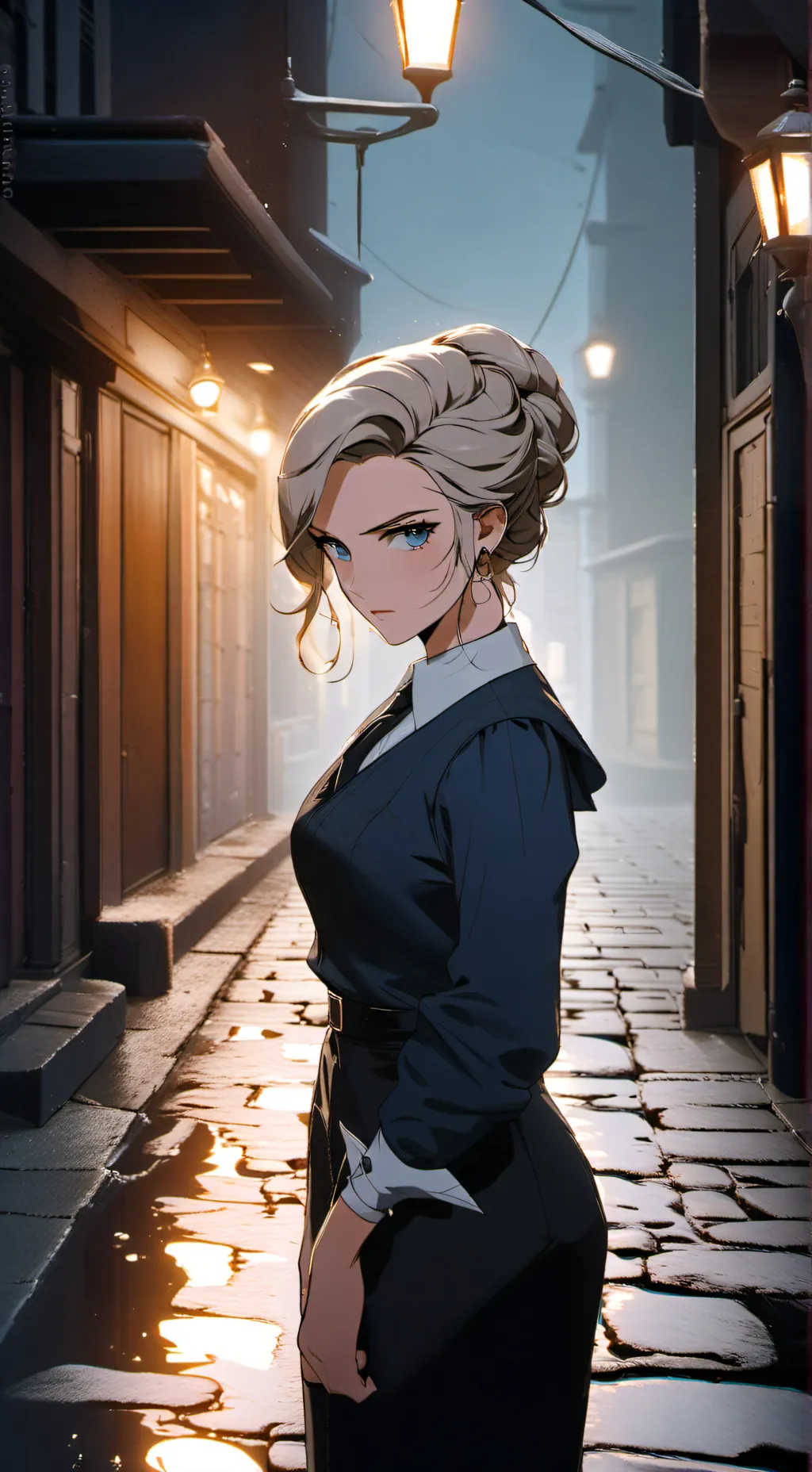 ai character: Alicia Coldstone background