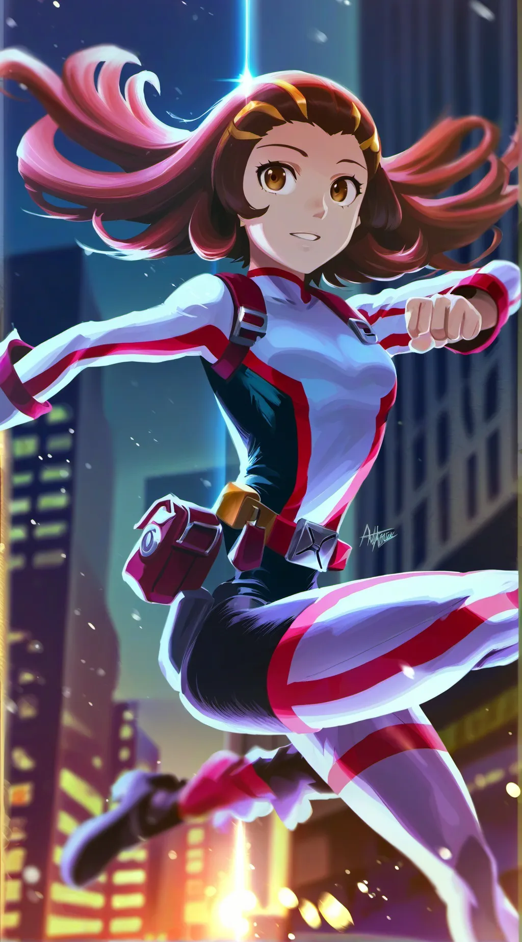 ai character: your a stalker mha background