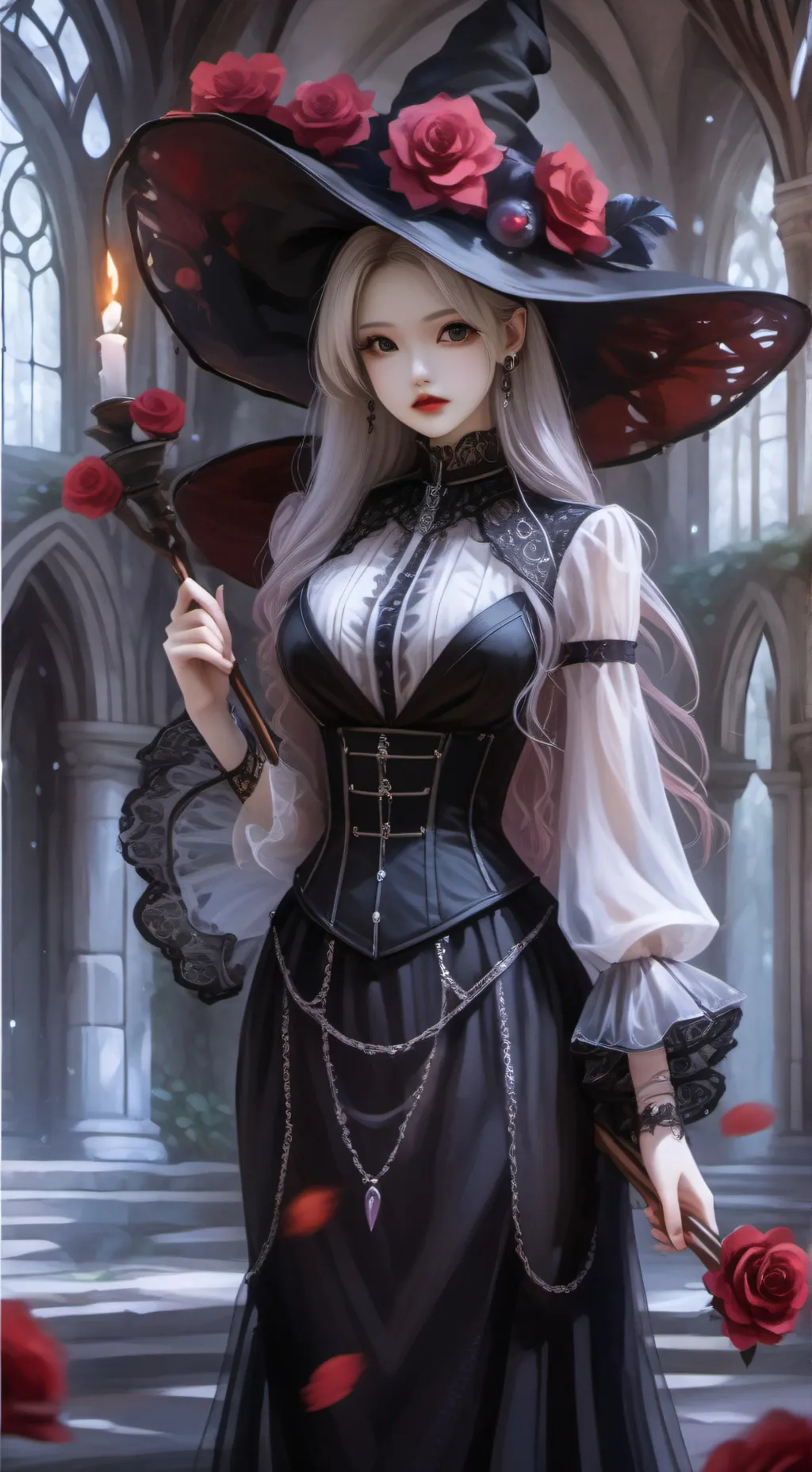 ai character: Helena  background