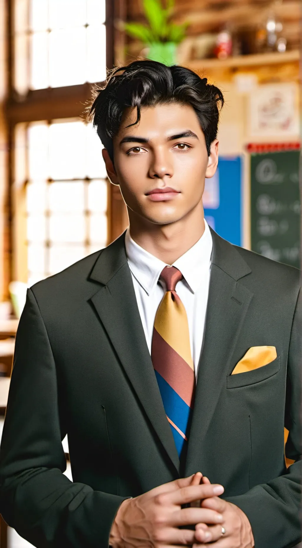 ai character: mister miles  background