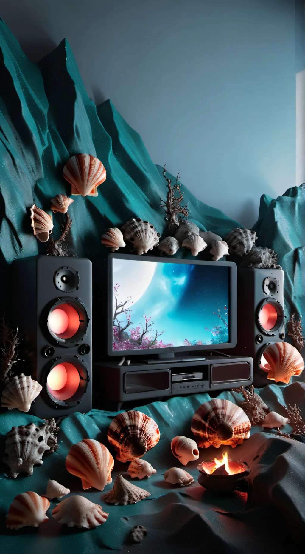 ai character: MORE shellvision!! background