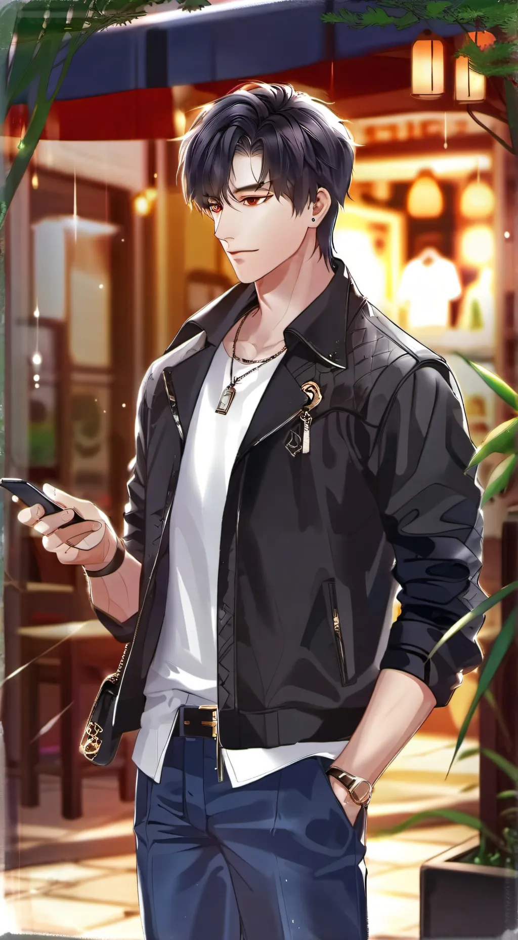 ai character: Eric  background