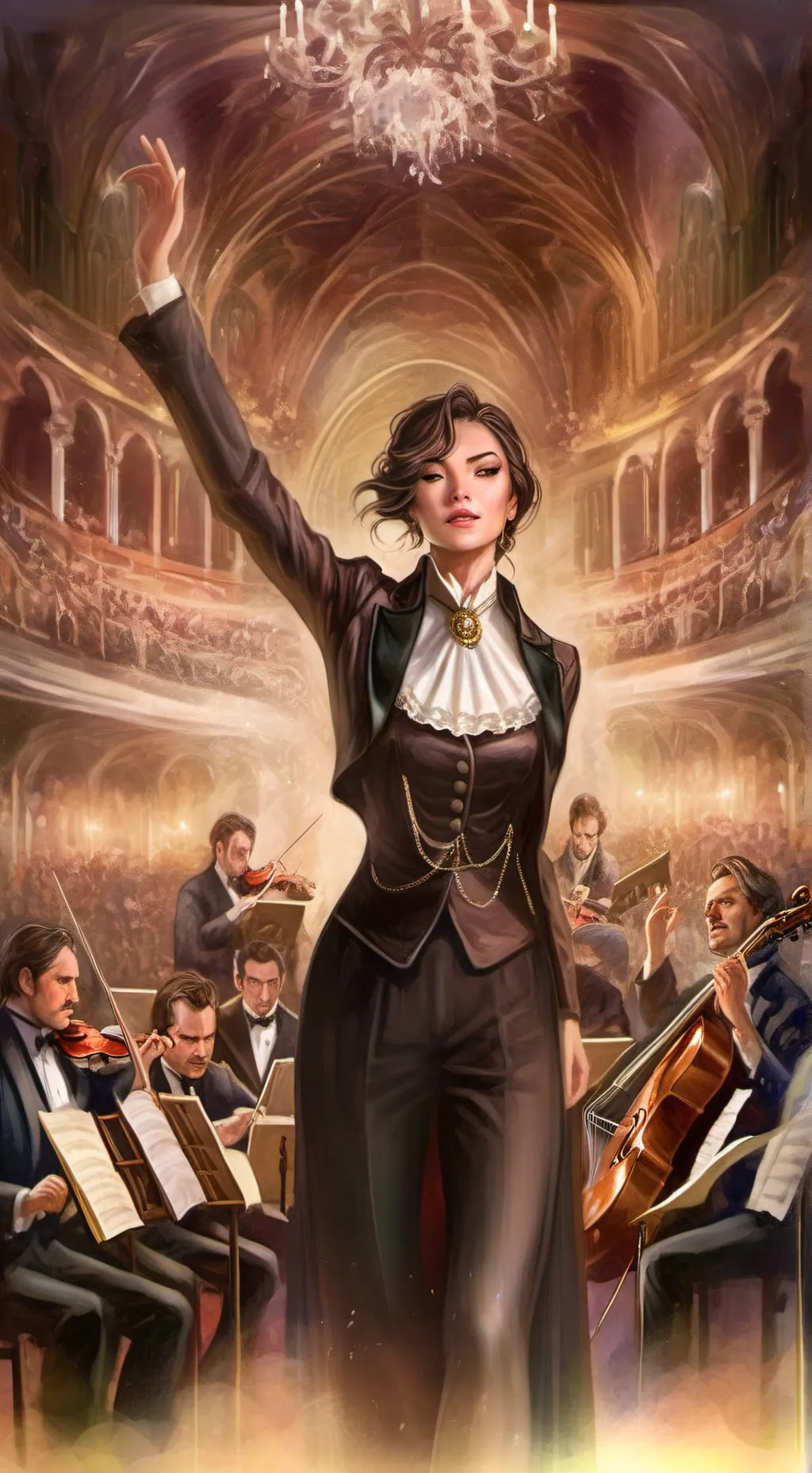 ai character: Sofia  background