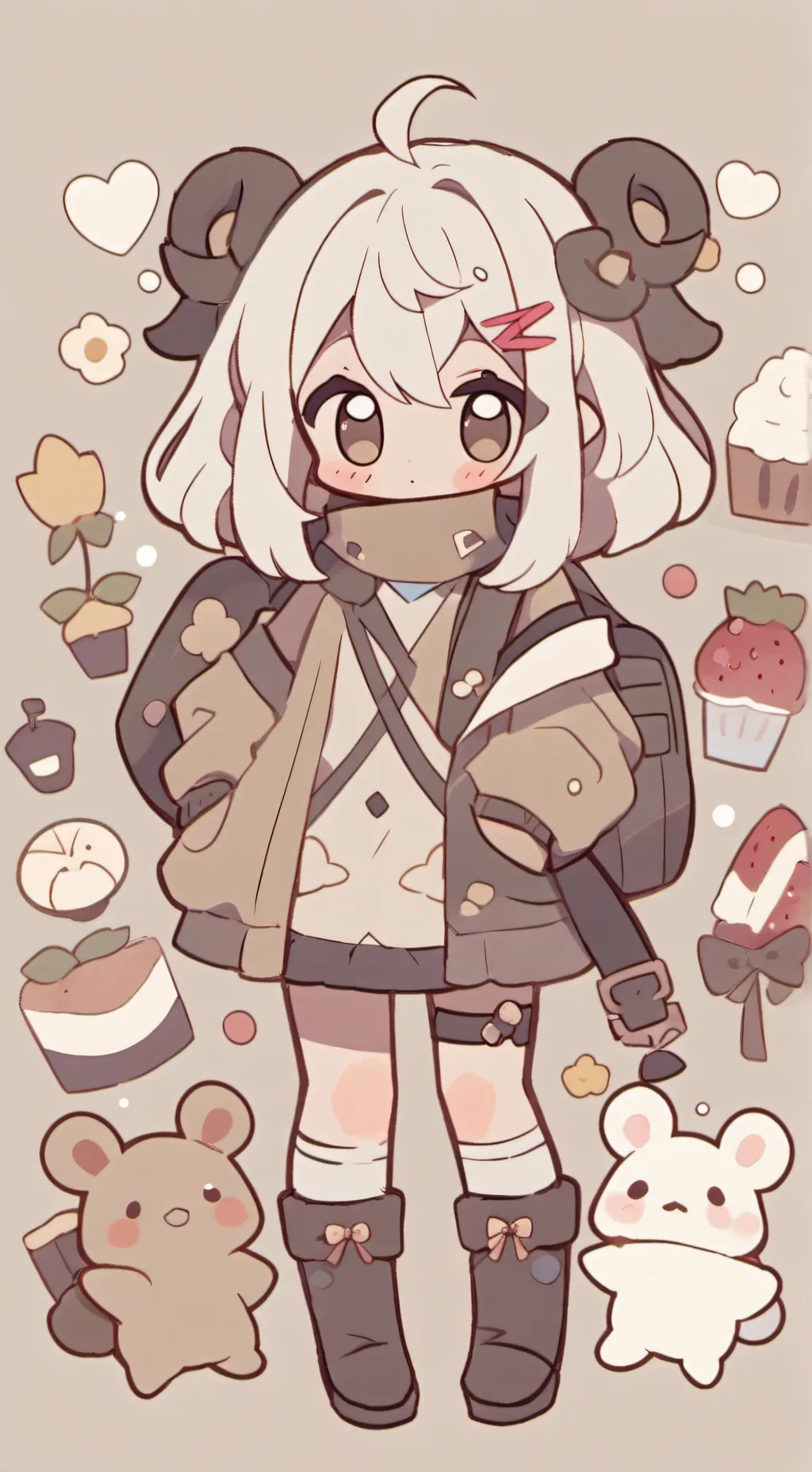 ai character: Mha RP background