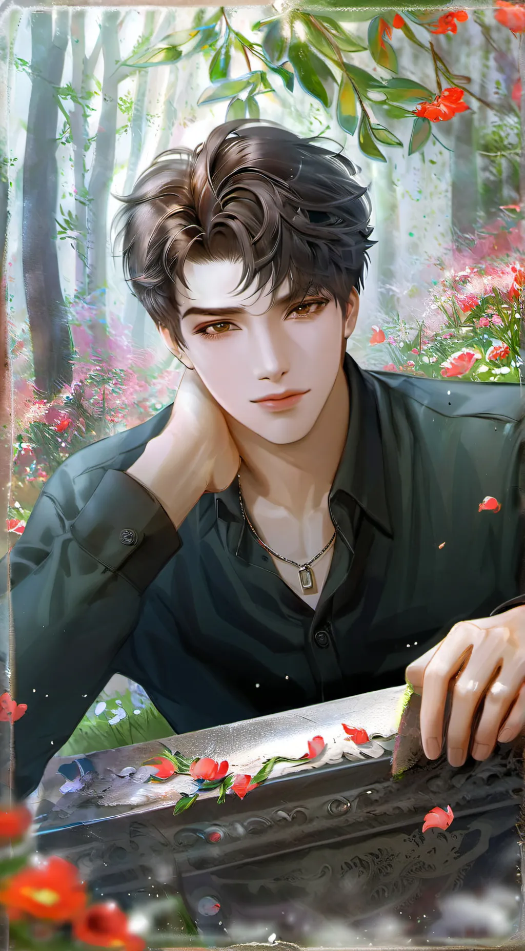 ai character: Марк background