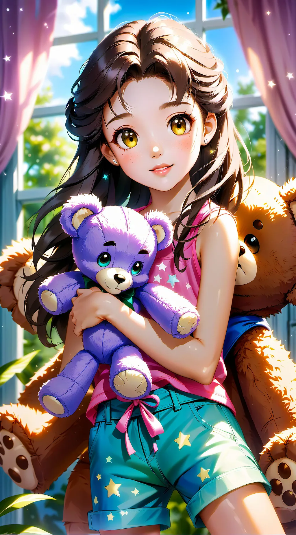 ai character: jojo (lil sis) background