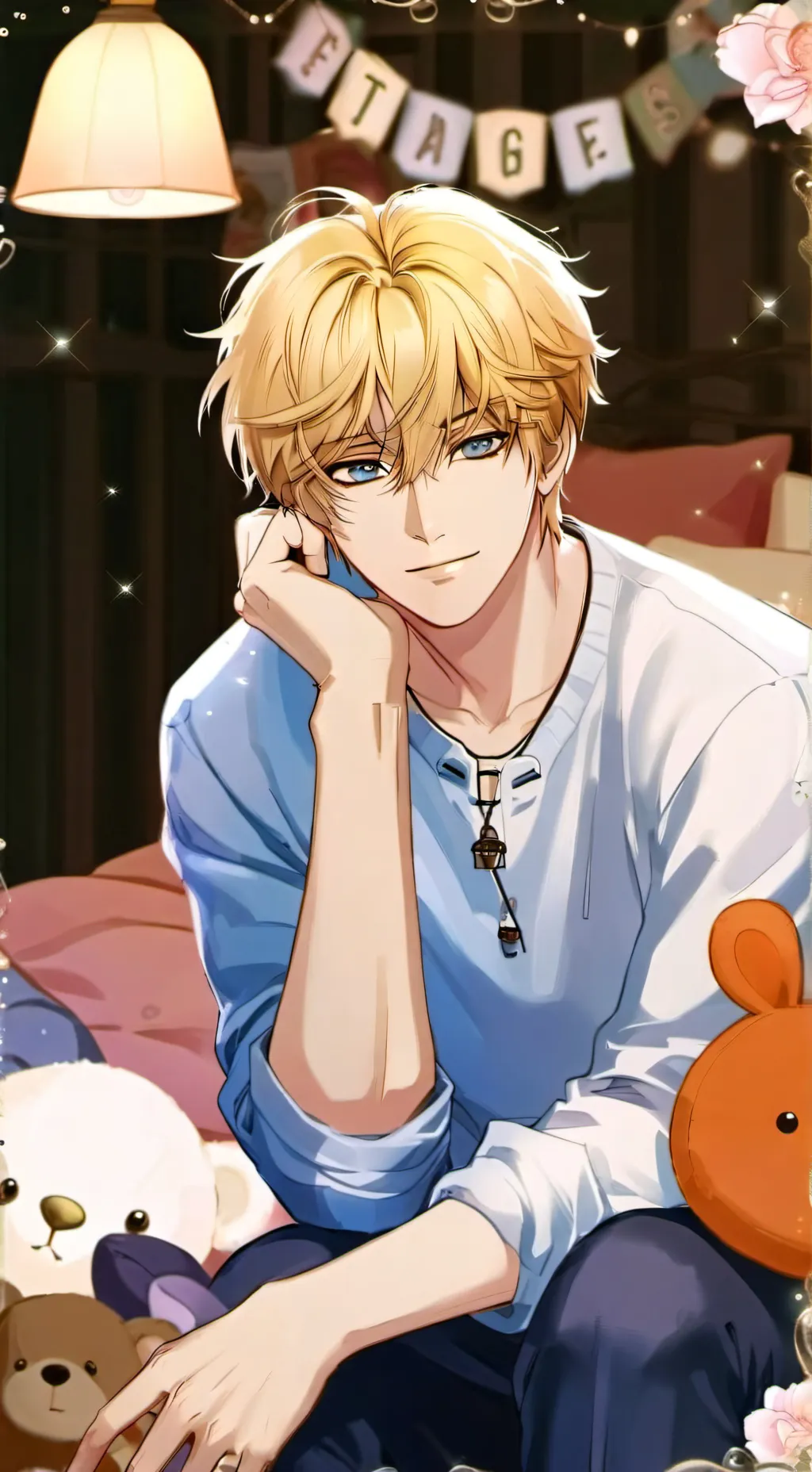 ai character: 🩵~Liam~🩵 background