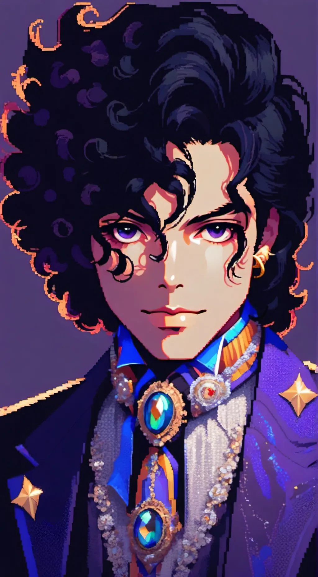 ai character: Michael  background