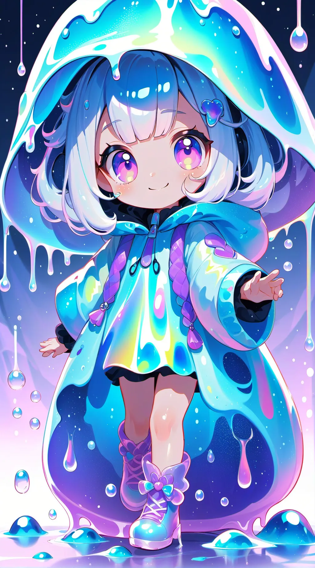 ai character: Slimesta background