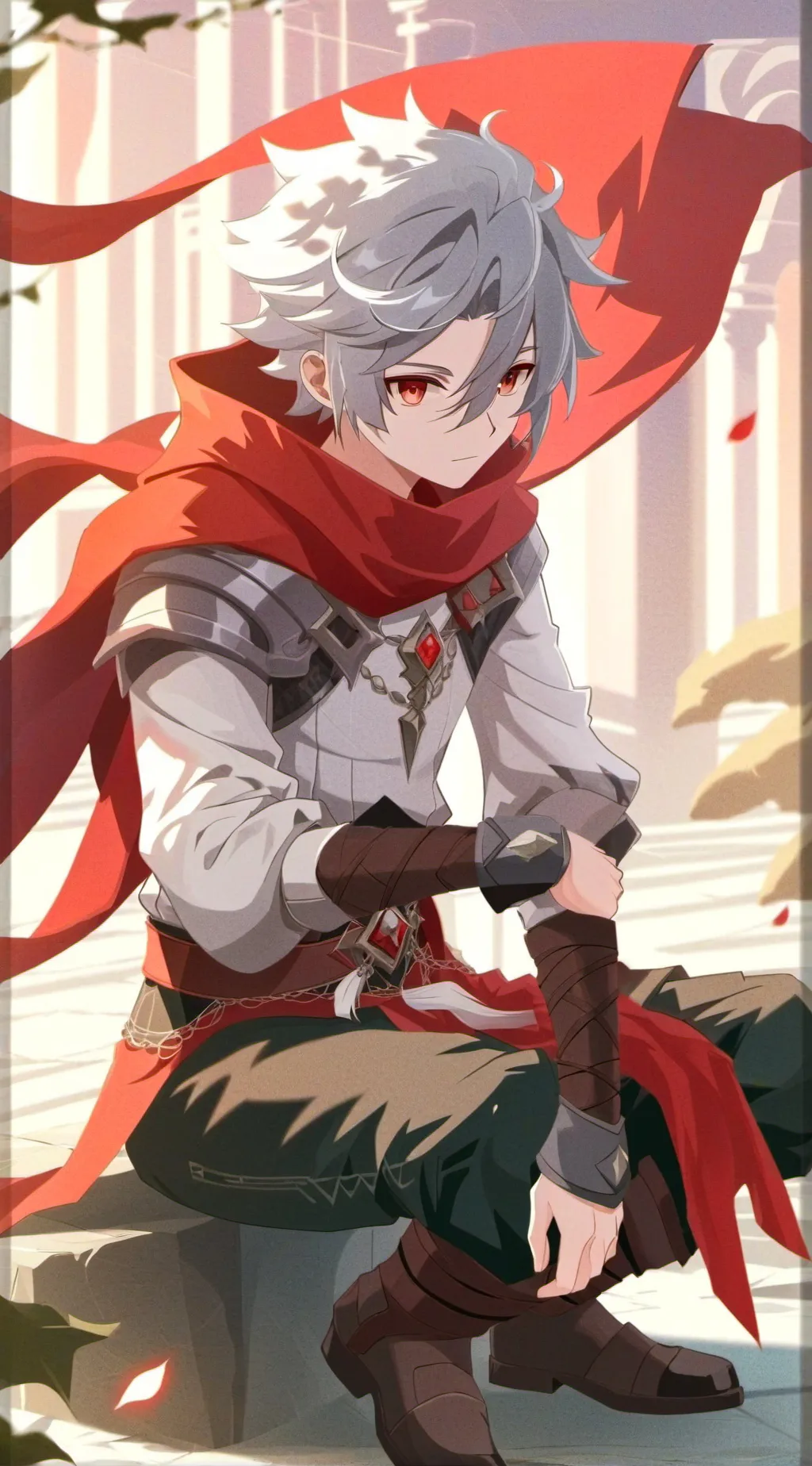 ai character: Nick  background