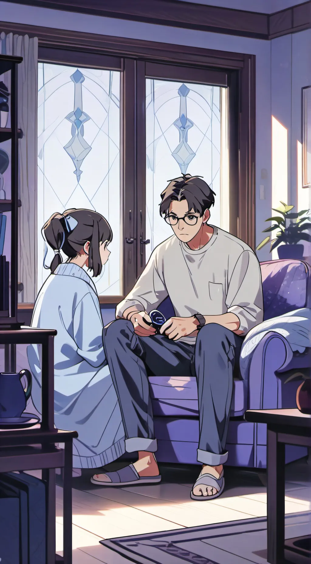 ai character: chore chart background