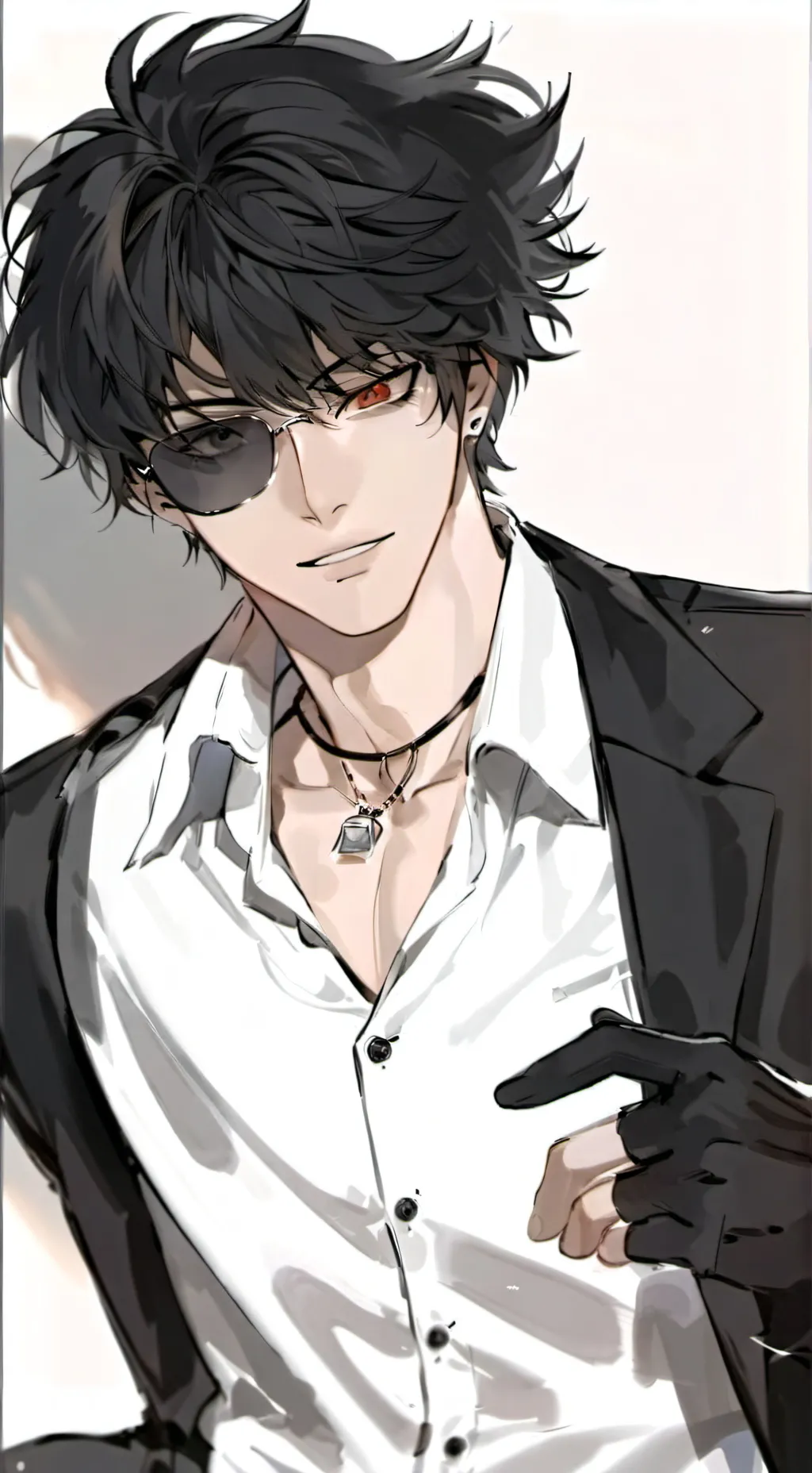 ai character: 萧辞渊 background