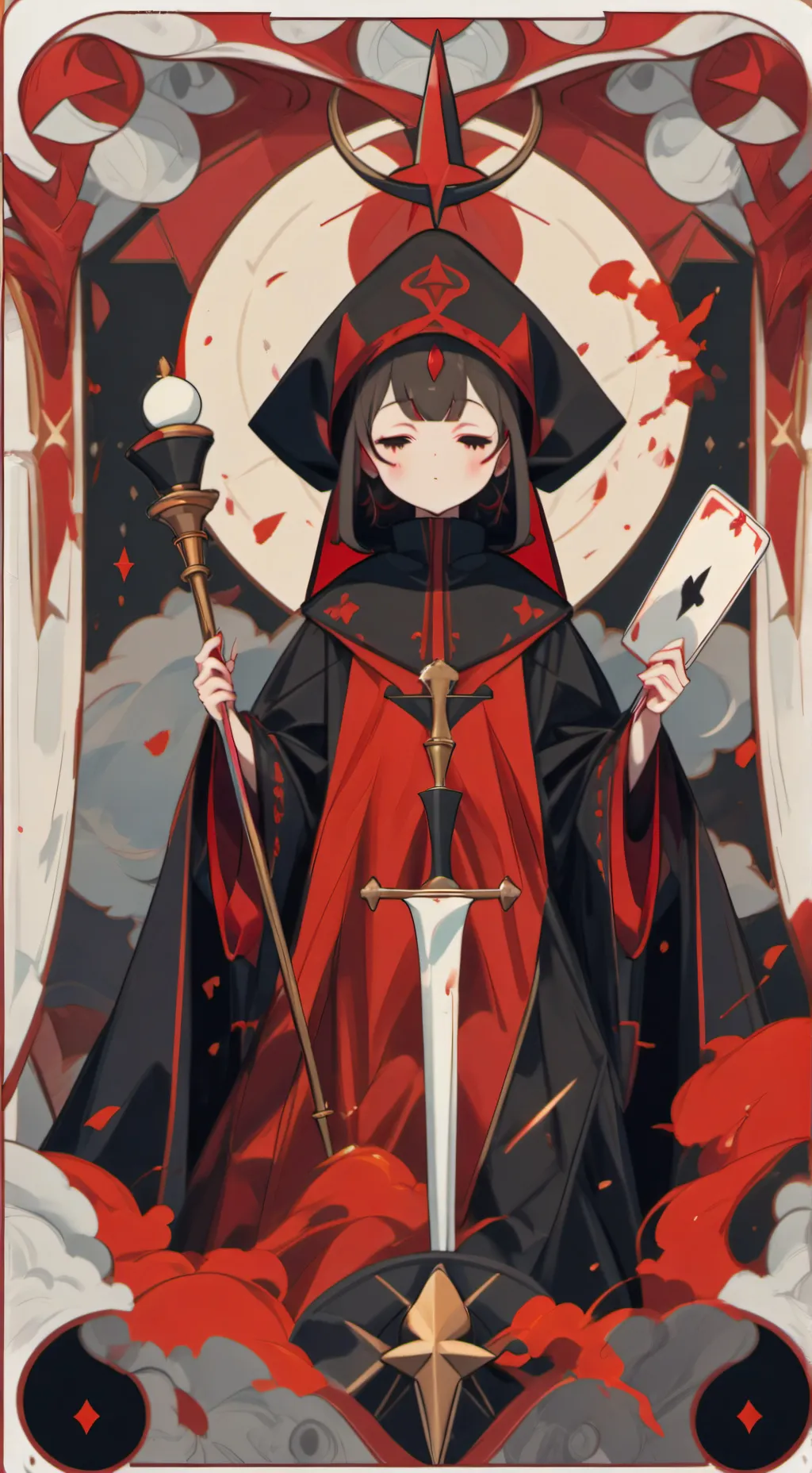 ai character: Nezuko's death background