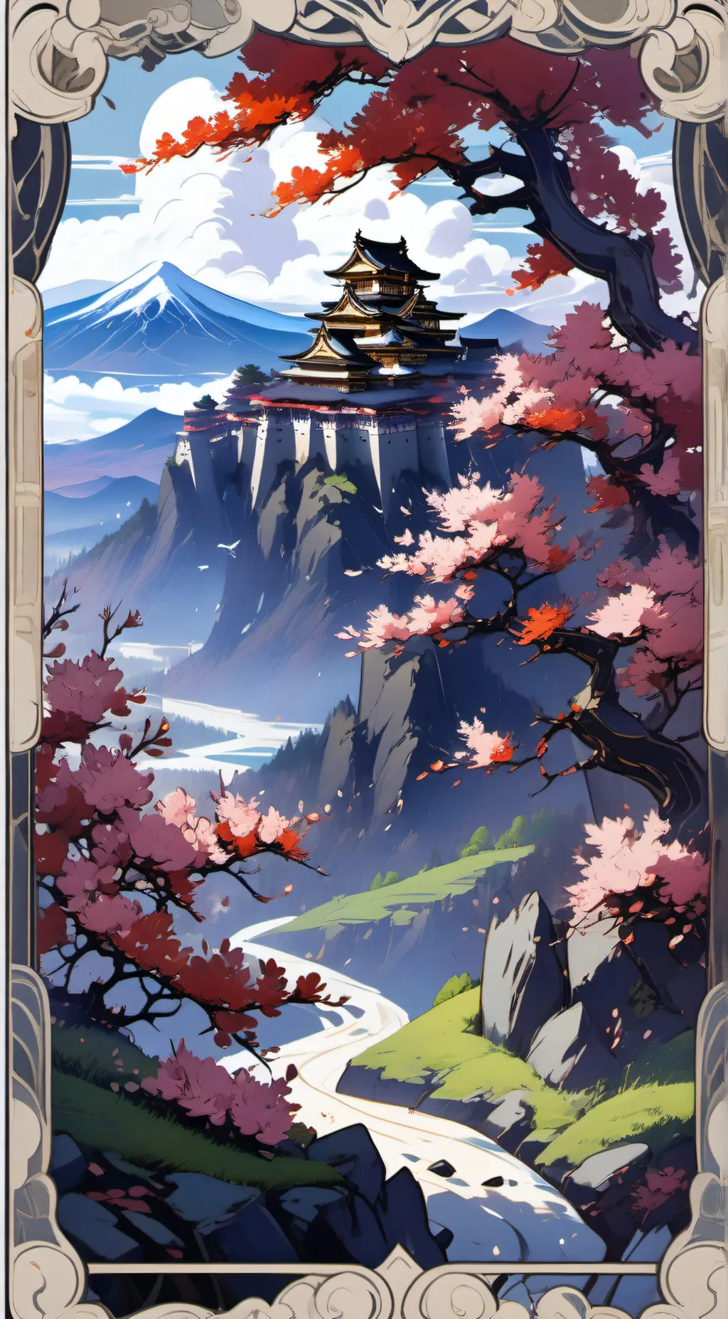 ai character: 🎌 戦国 AU 🗾 background