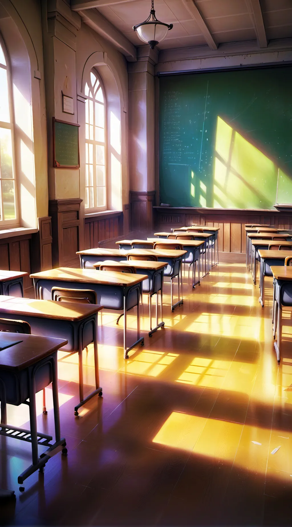 ai character: classroom 2.0 background