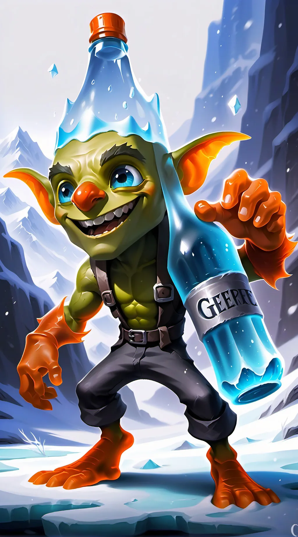 ai character: GEEPFE goblin background