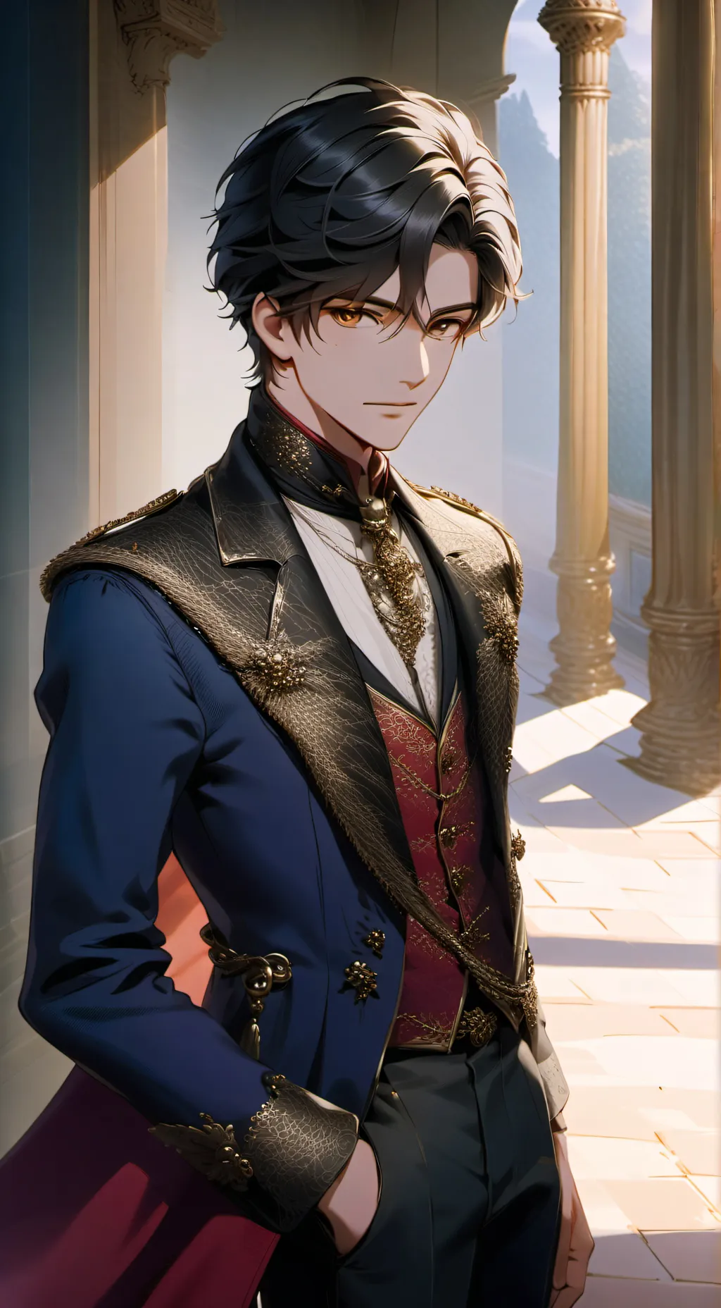 ai character: max background