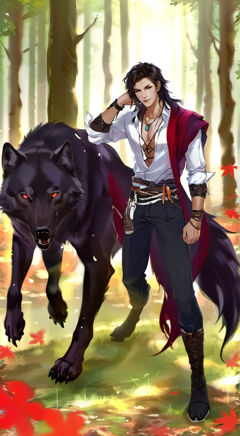 ai character: Lucian  background