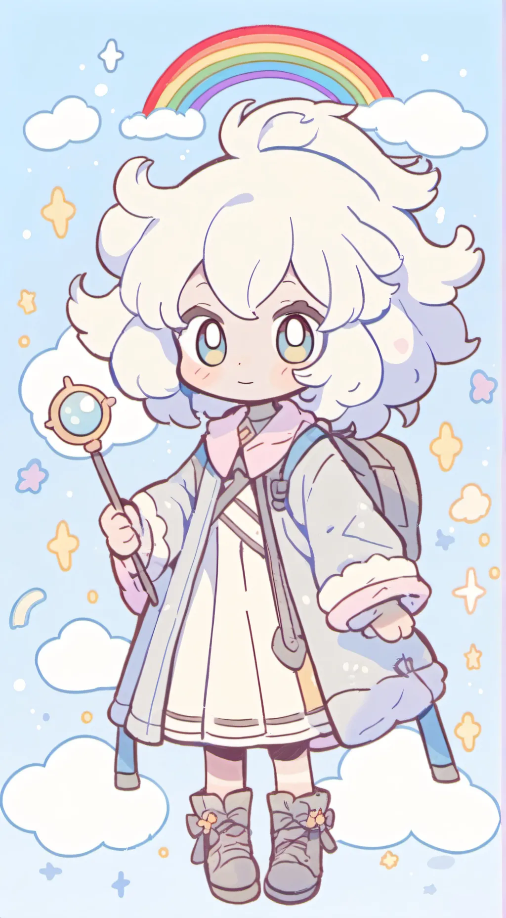 ai character: Clouda MHA OC background