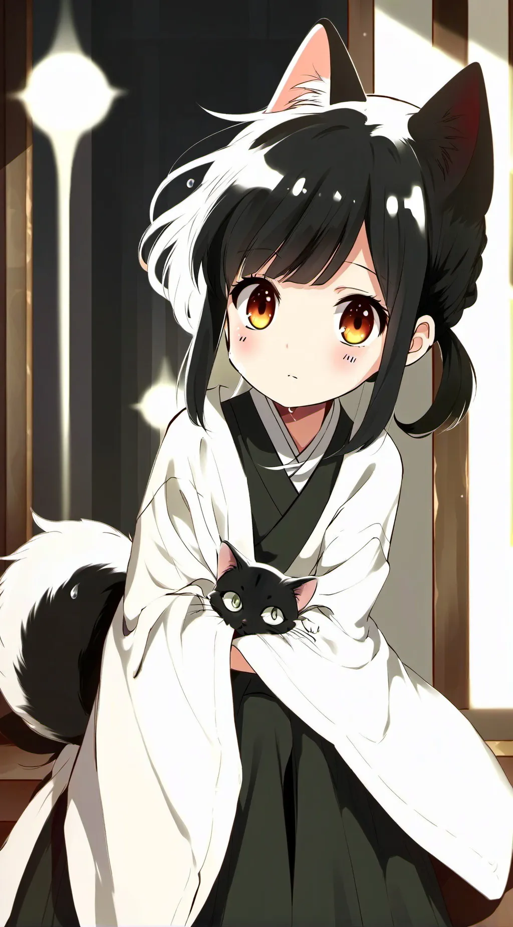 ai character: Нина background