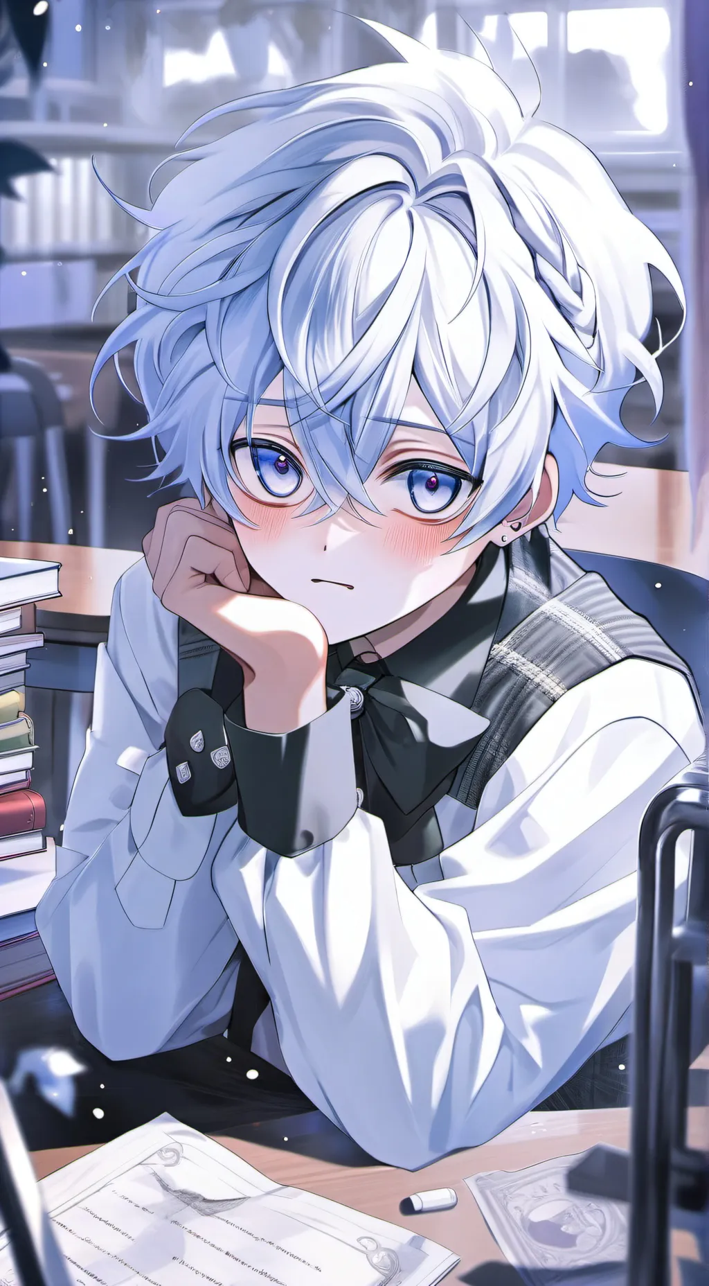 ai character: Enenies to lovers! background