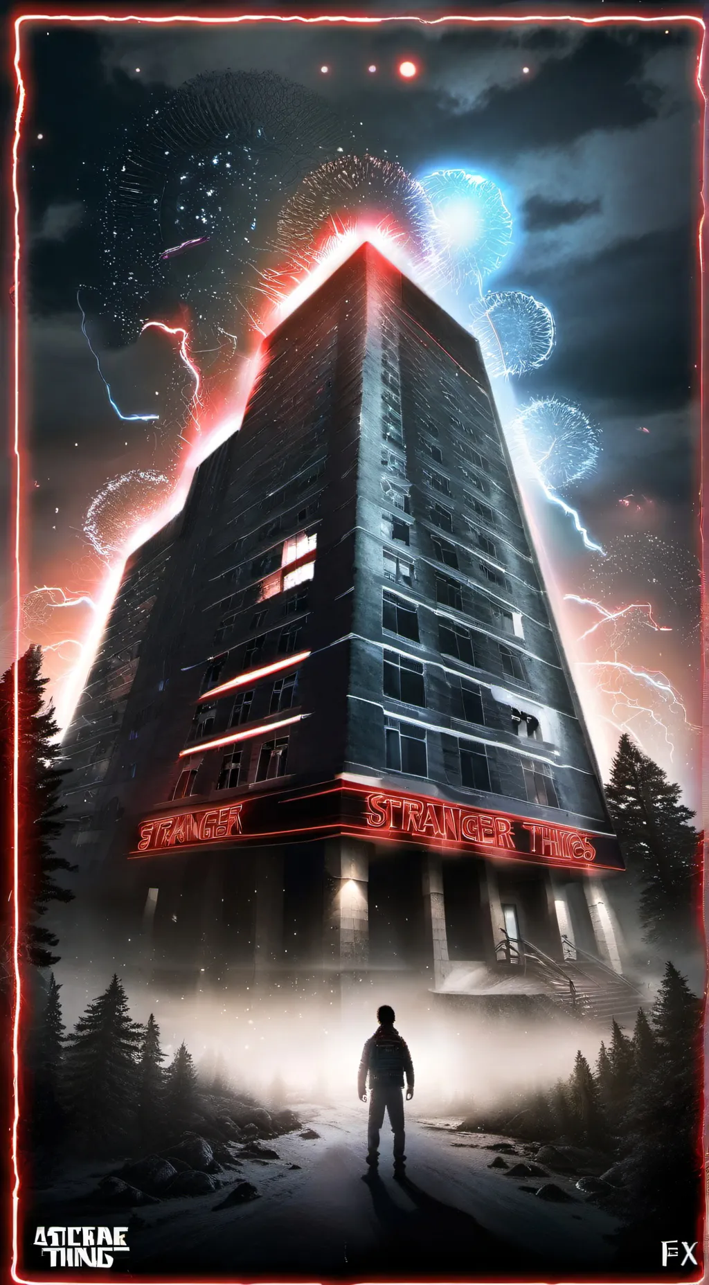 ai character: stranger things  background